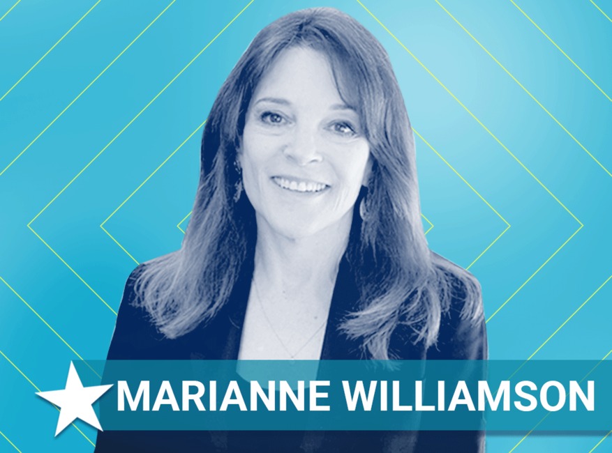 Marianne Williamson, Democratic Candidate Pop Culture Survey